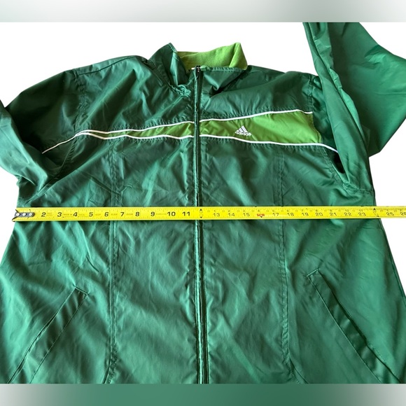 Vintage adidas Full Zip Nylon Jacket, Medium - Picture 6 of 10